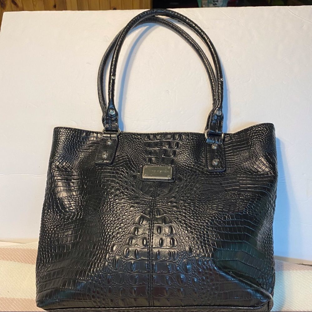 Marc Fisher Faux Leather Reptile Design Tote
